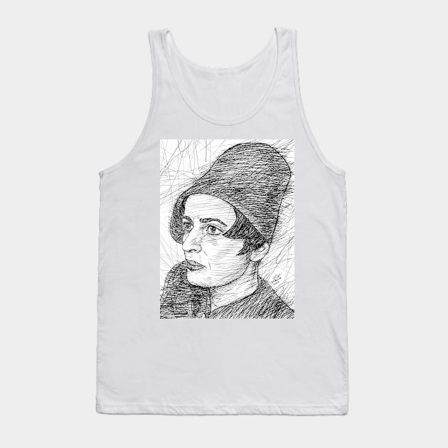 AYN RAND ink portrait .2 Tank Top by lautir